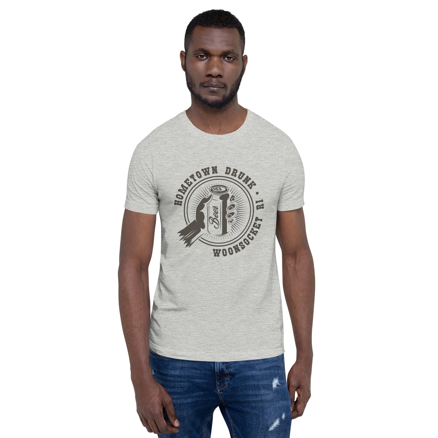 Hometown Drunk Woonsocket T-shirt