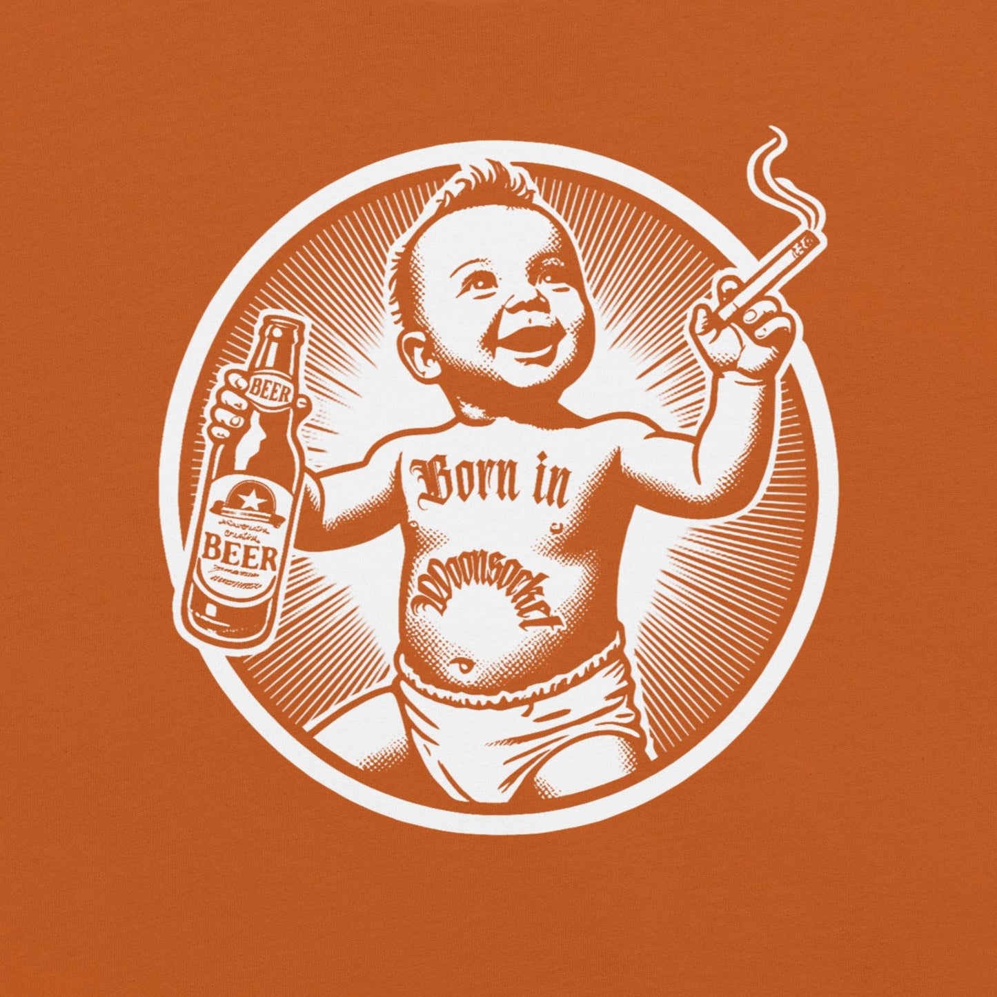 Born In Woonsocket, Baby T-Shirt