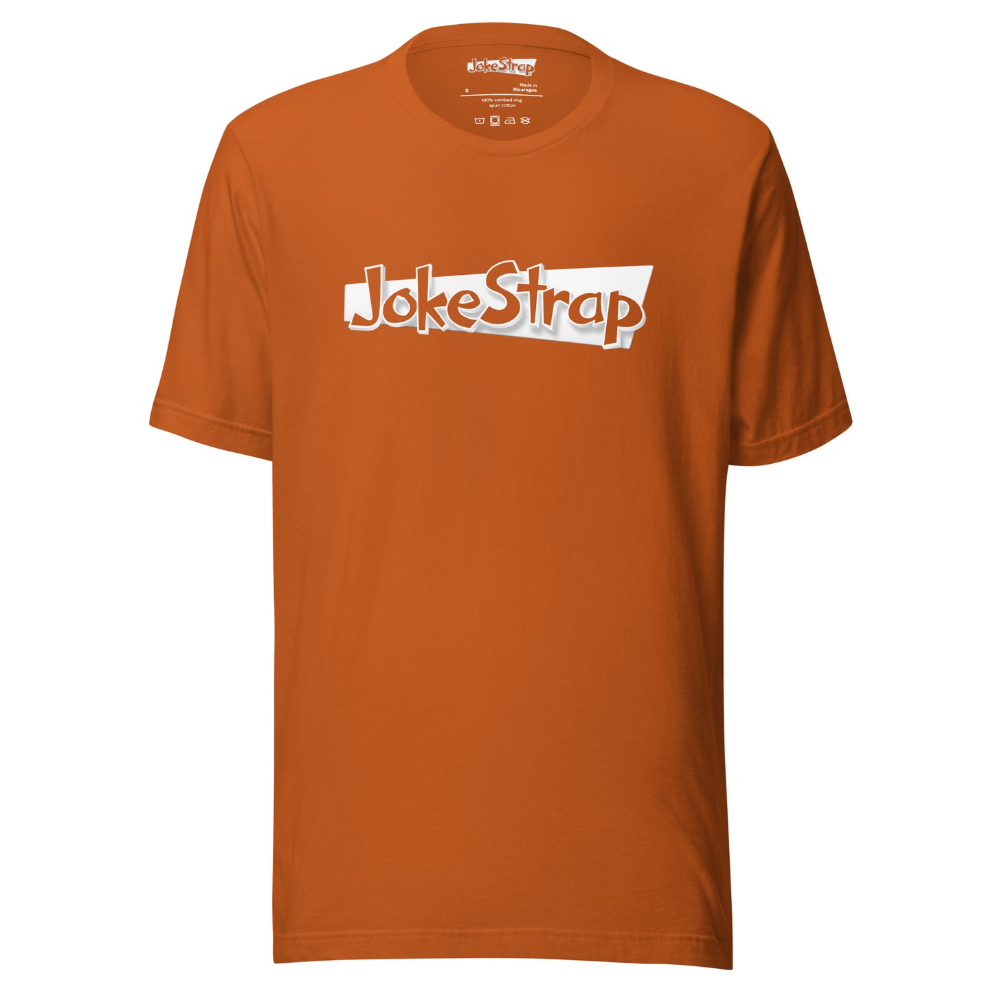 JOKESTRAP White Design T-Shirt