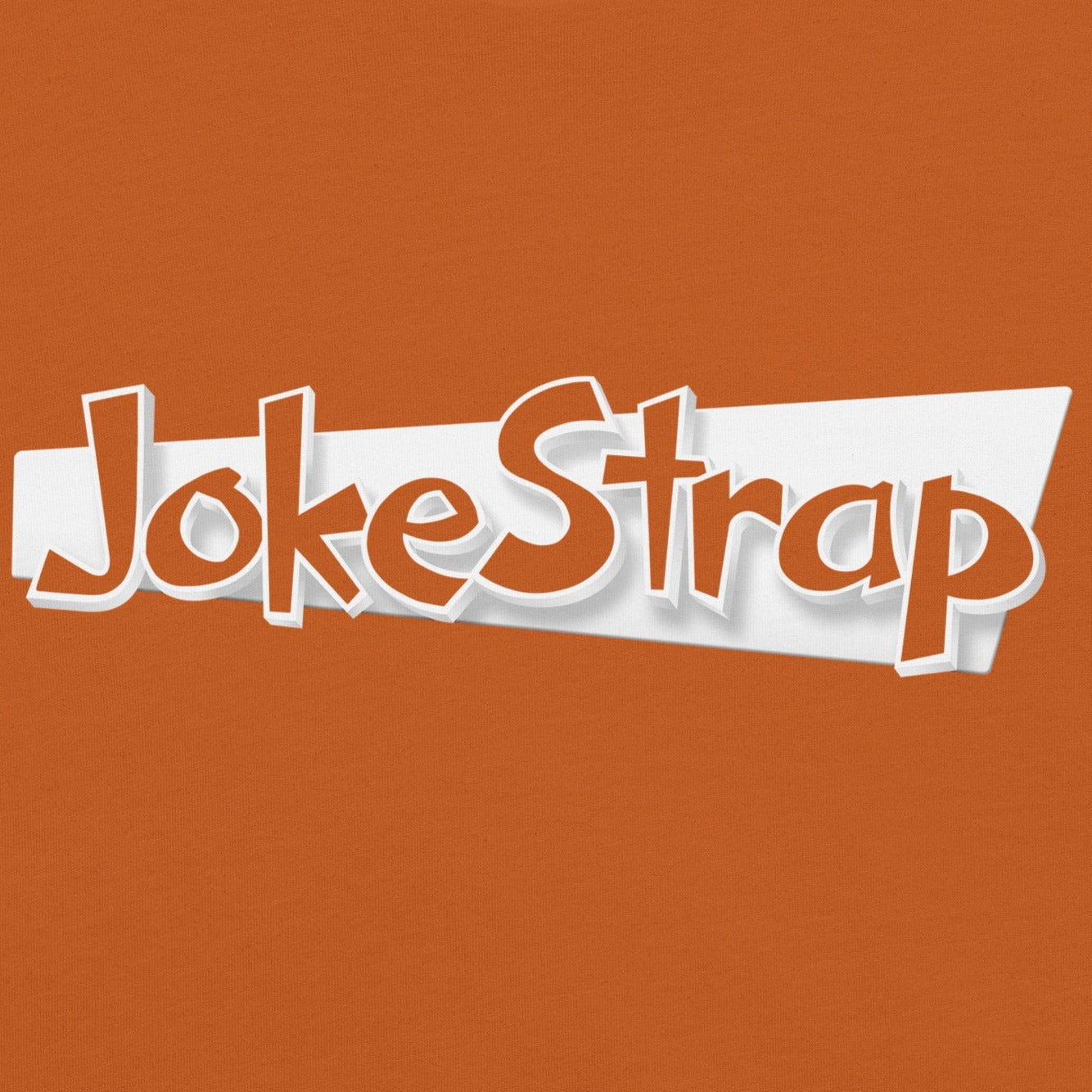 JOKESTRAP White Design T-Shirt