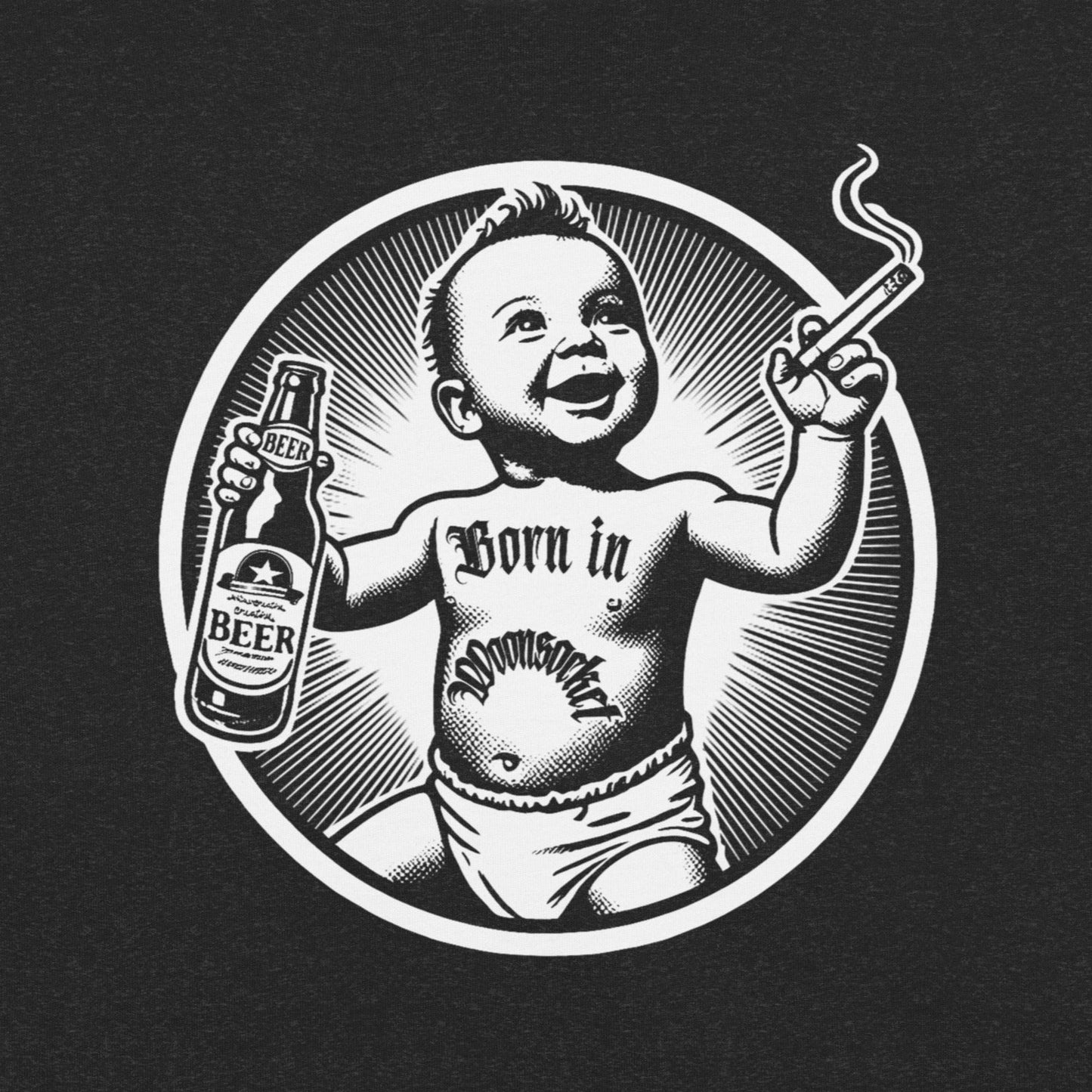 Born In Woonsocket, Baby T-Shirt