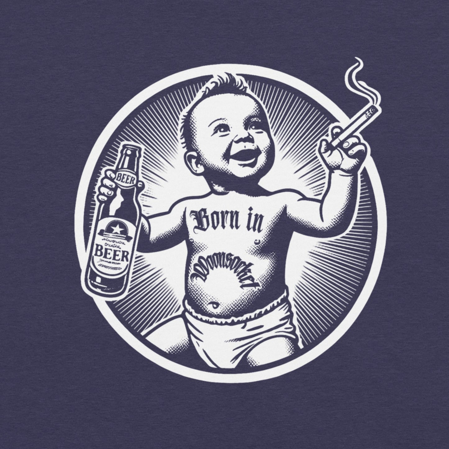 Born In Woonsocket, Baby T-Shirt