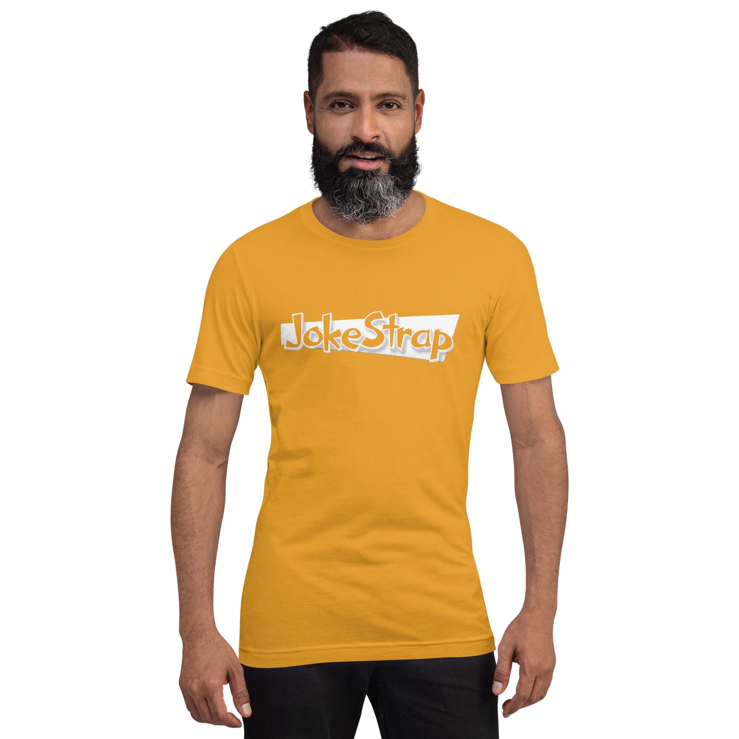 JOKESTRAP White Design T-Shirt