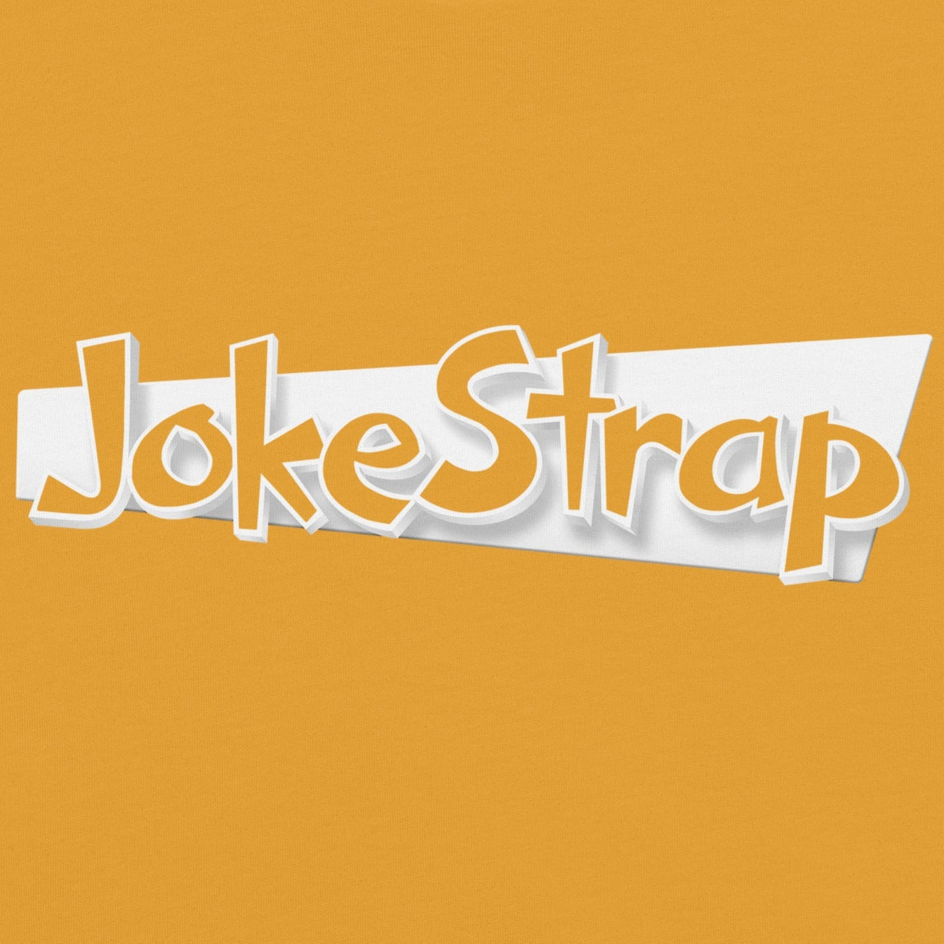 JOKESTRAP White Design T-Shirt