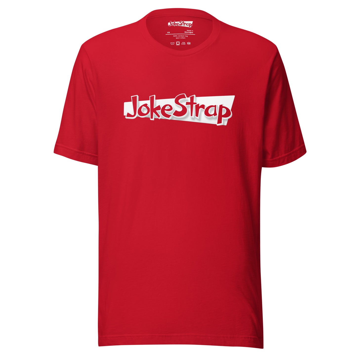 JOKESTRAP White Design T-Shirt