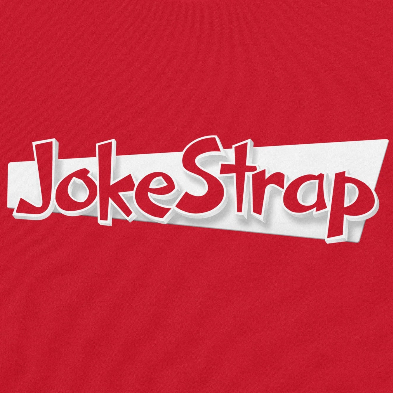 JOKESTRAP White Design T-Shirt